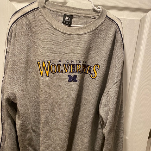 Vintage Michigan starter pullover - Picture 3 of 5
